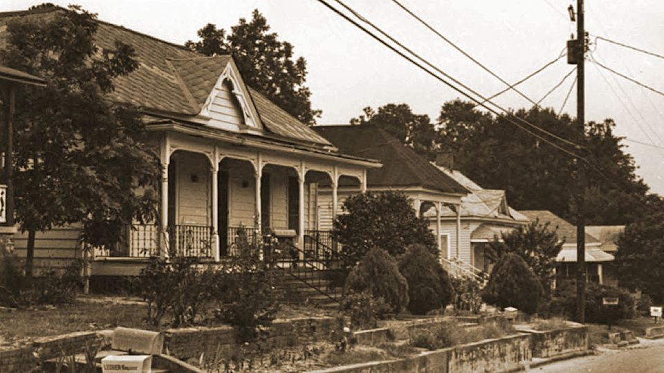 Homes along 11th Avenue