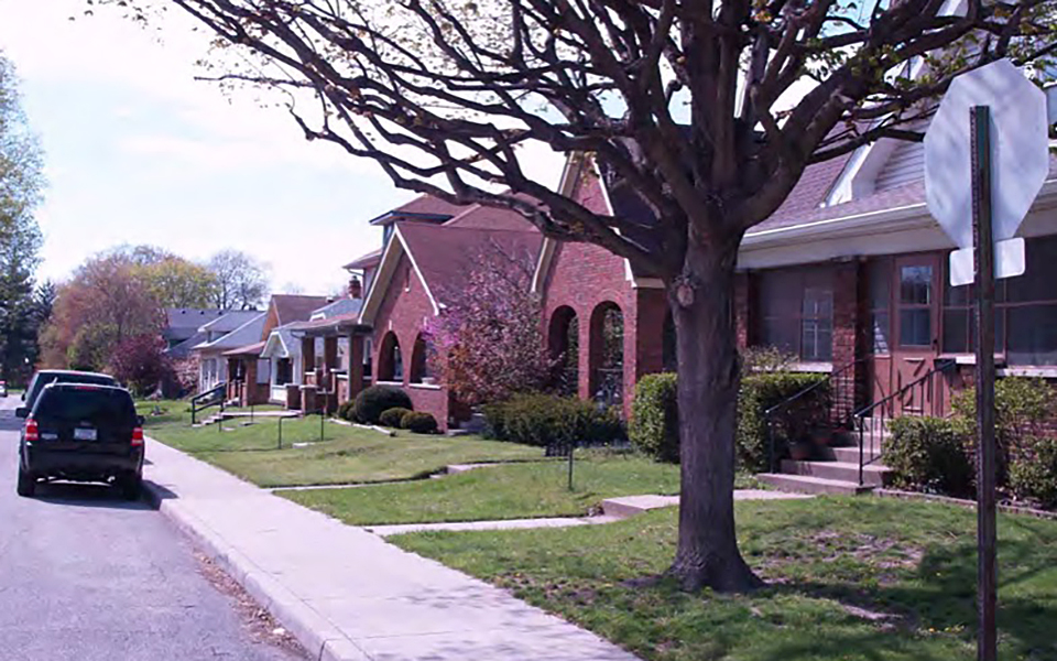 900 block East Bradbury Avenue, Garfield Drive Historic District