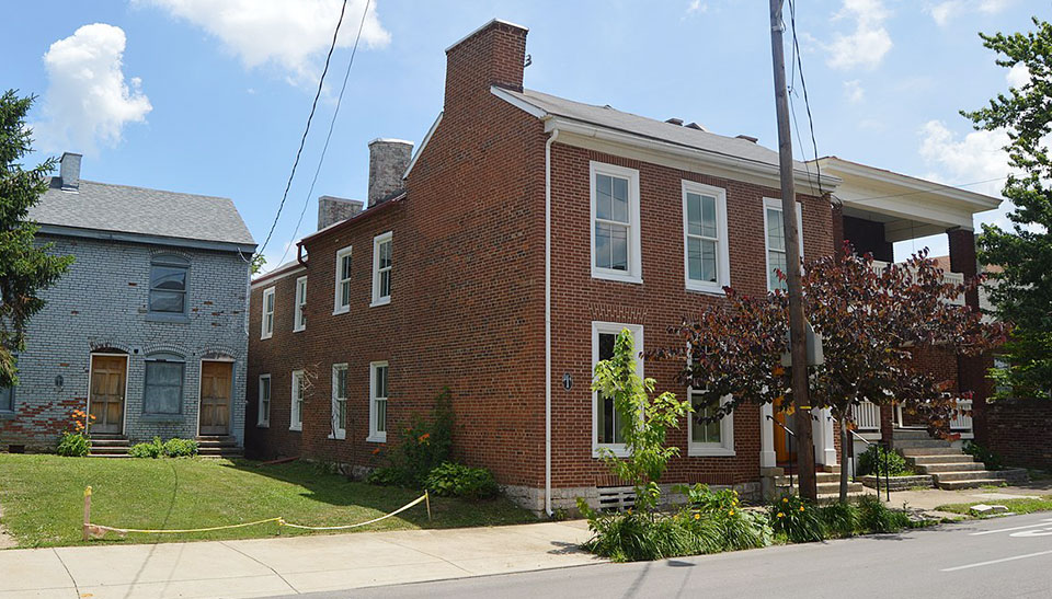 Houses at 151, 155, and 157-159 East Constitution Street,