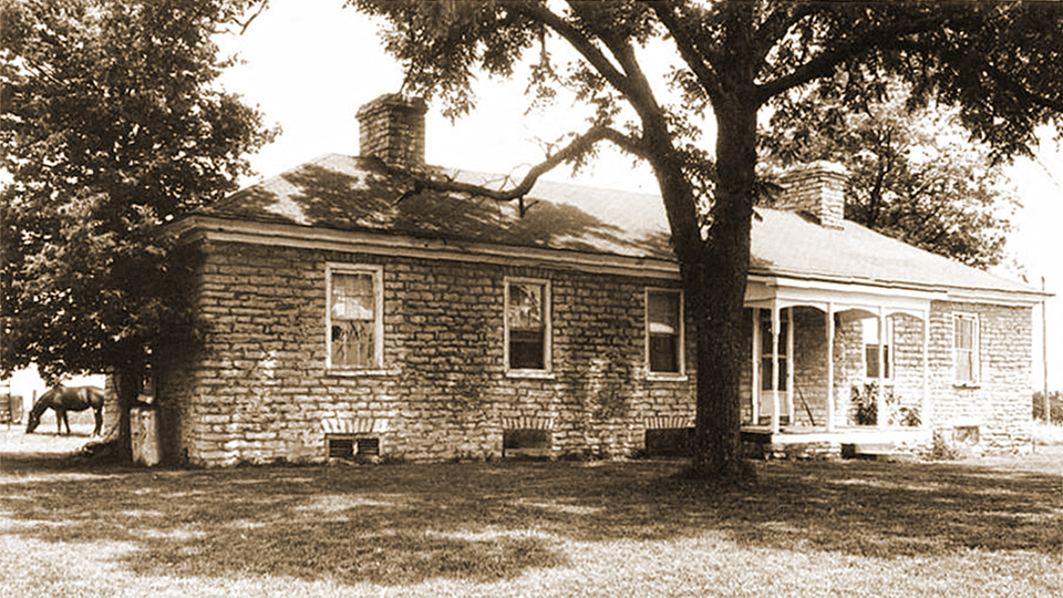 Isham Henderson House, circa 1830s