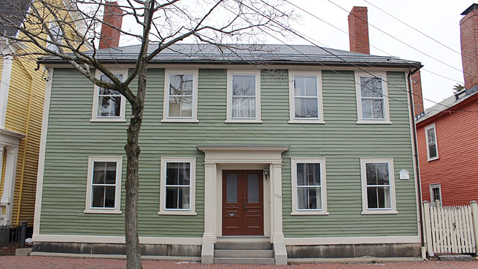 Home in the McIntire Historic District