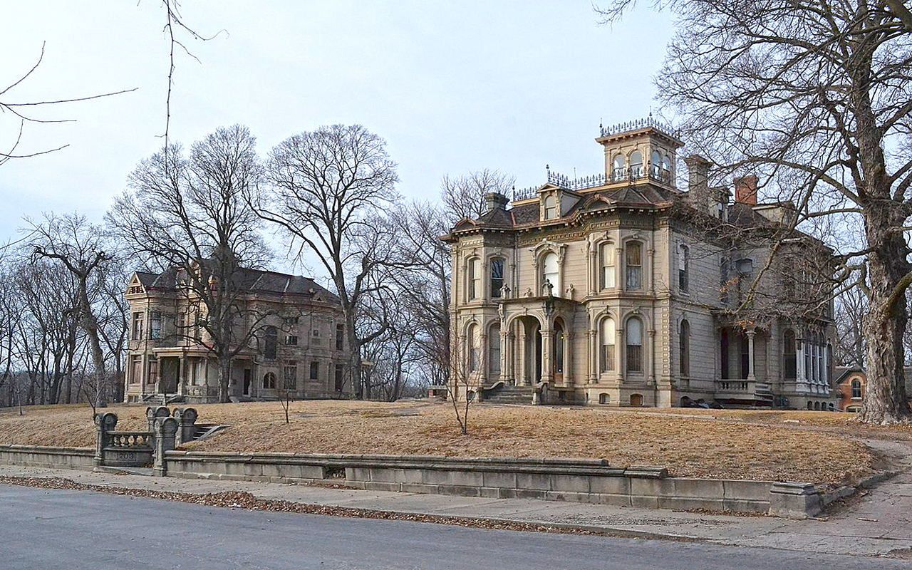 Robinson-Wheeler House  and the Farber-Schuster-Farrish House