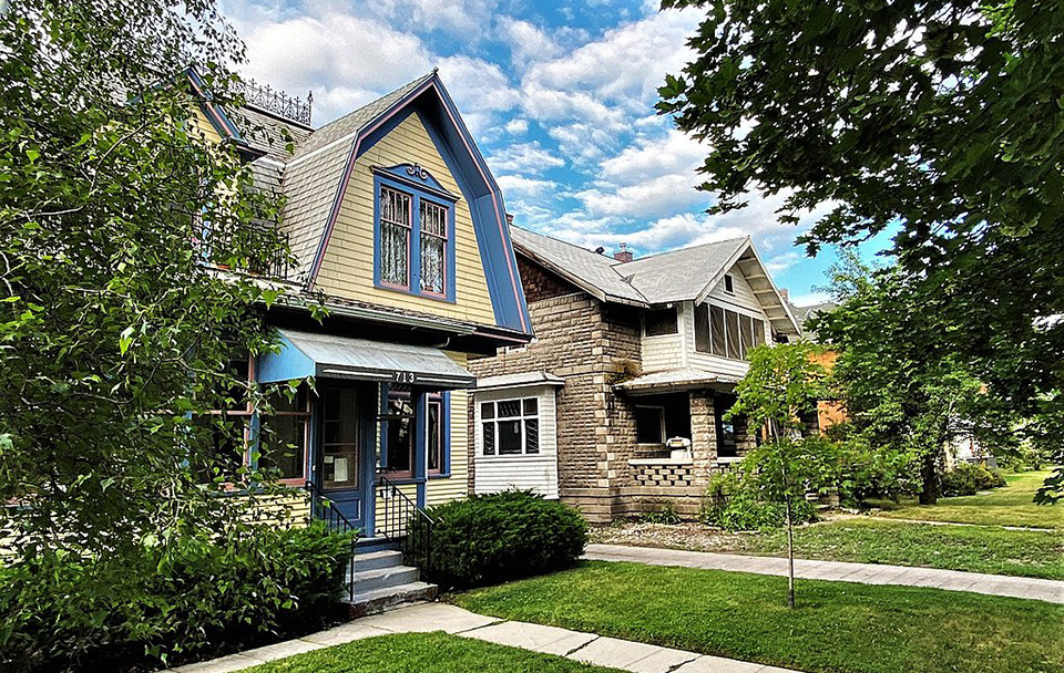 Homes in the Missoula Neighborhood Historic District