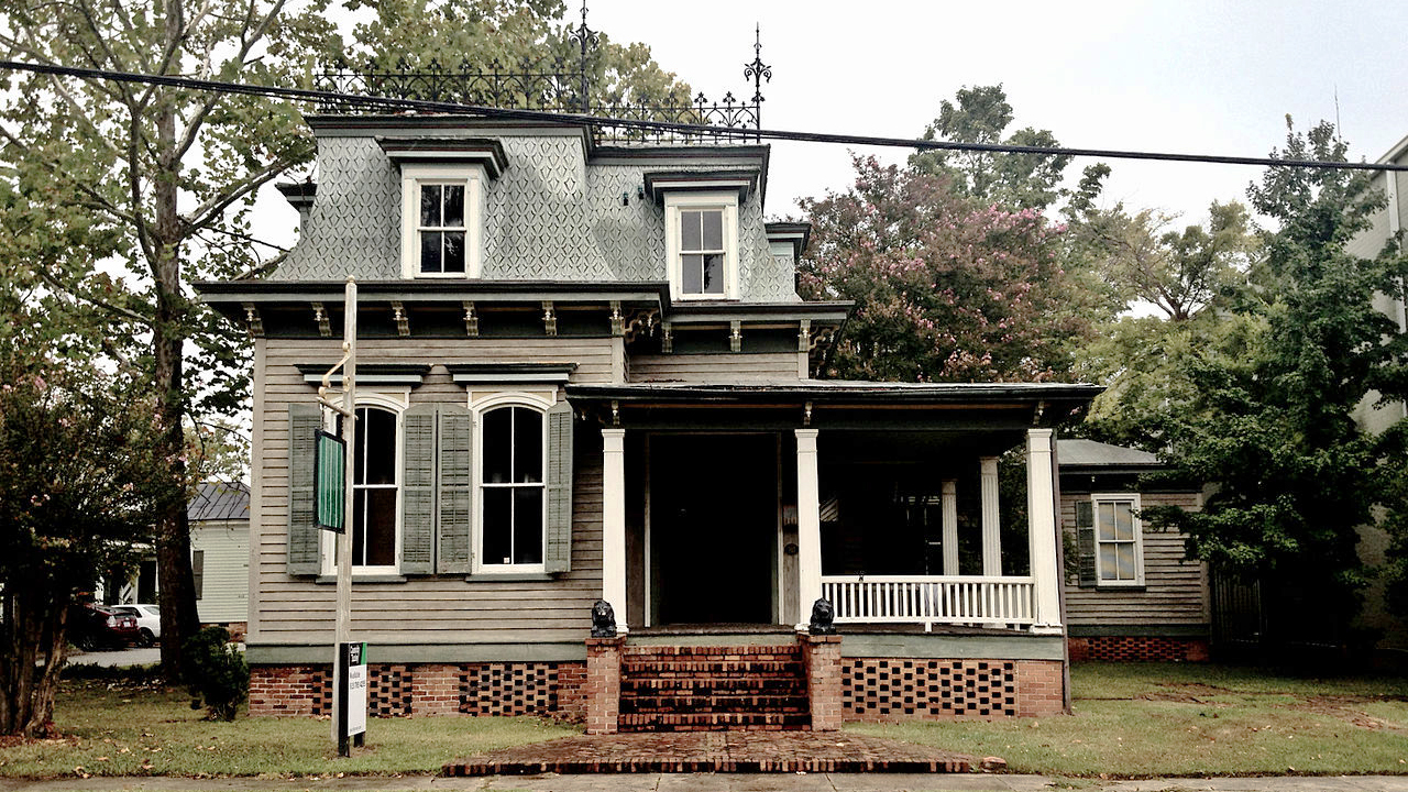 Mansard Roof House, circa 1883