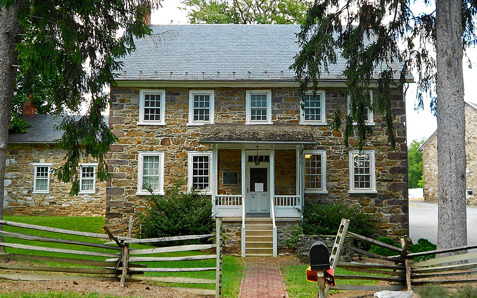 Michael and Magdealena Bixler Farmstead, listed on the NRHP on July 27, 2000. Located at 400 Mundis Race Road, East Manchester Township