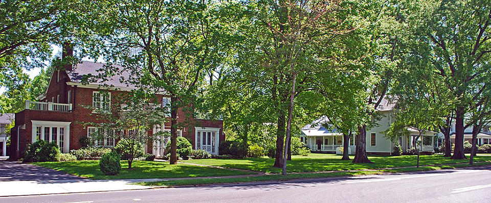 Homes in the Ocoee Street Historic District Cleveland