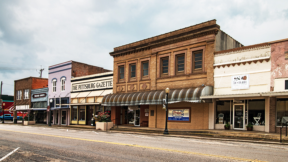 pittsburg tx dontown commercial historic district