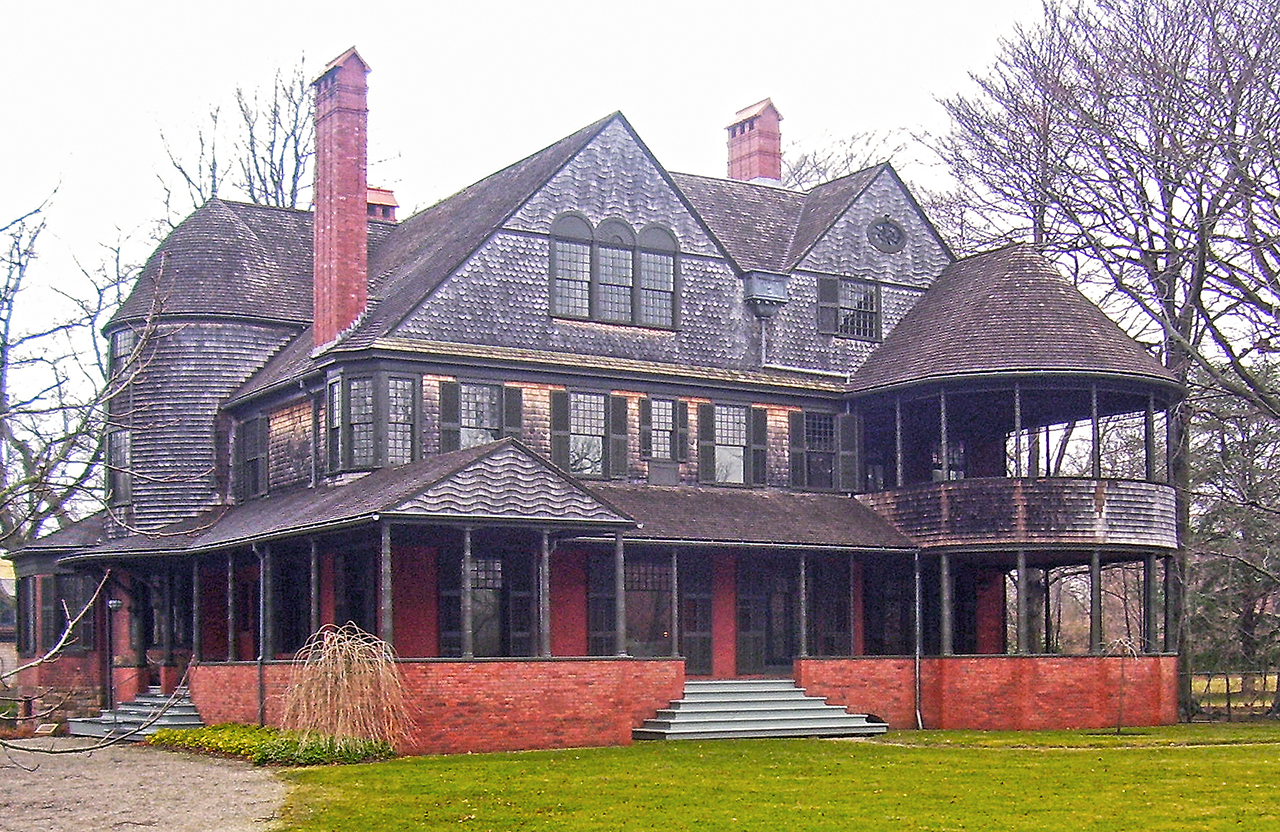 isaac bell house, national historic landmark, newport, rhode island