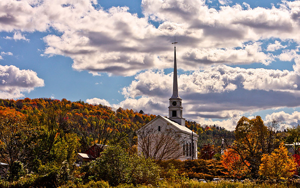 Stowe, VT in Fall